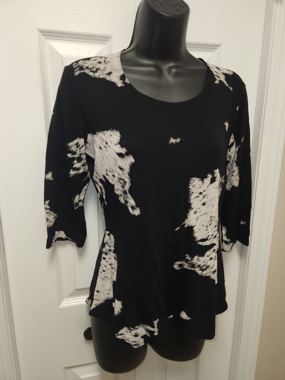 🍉Wilfred Abstract Peplum Tunic